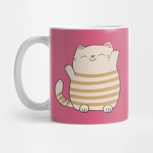 Funny Fat Cat for Good Luck Mug